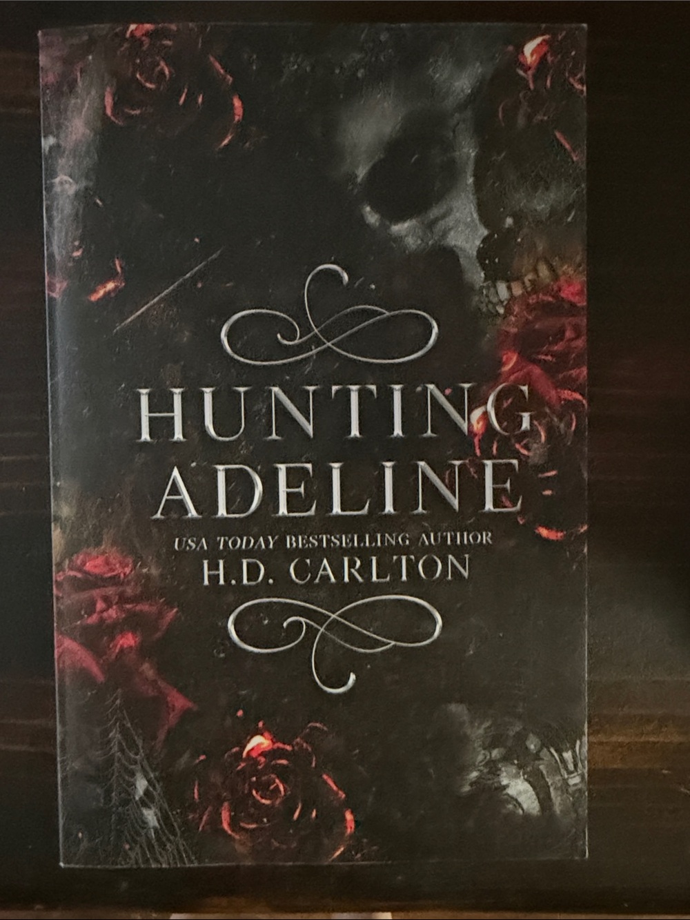 Hunting Adeline by — Black & Red paper Book 2